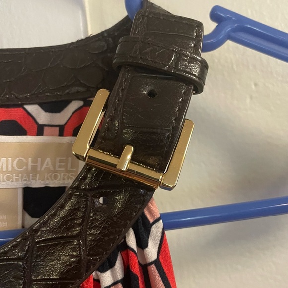 Michael Kors Midi Twist Front Dress - Picture 10 of 13